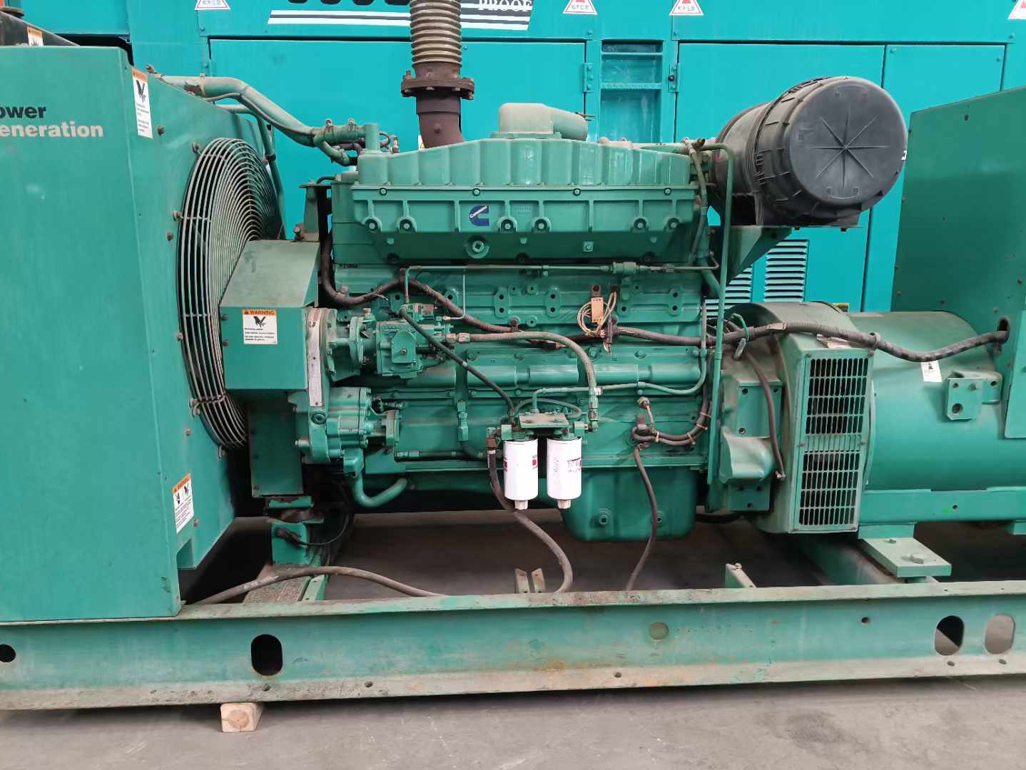 龙口过载会对 600kW 柴油发电机组造成哪些损害？